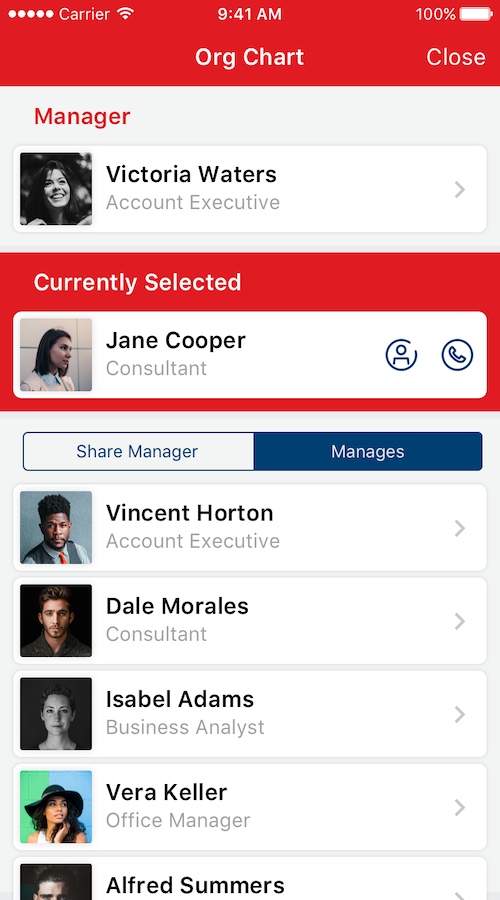 Aon PeopleFinder Mobile App screenshot 7